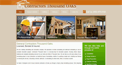 Desktop Screenshot of contractorsthousandoaks.com